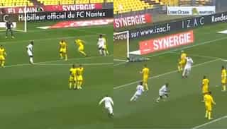Watch: Have you seen a better free-kick? Armand Lauriente nets 40-yard stunner in Ligue 1