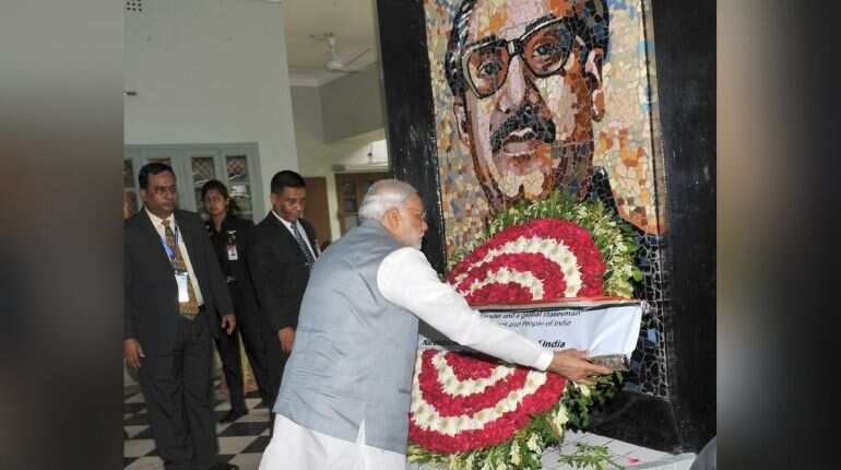 Sheikh Mujibur Rahman, one of the greatest leaders of subcontinent says PM Modi Sheikh Mujibur Rahman, one of the greatest leaders of subcontinent says PM Modi