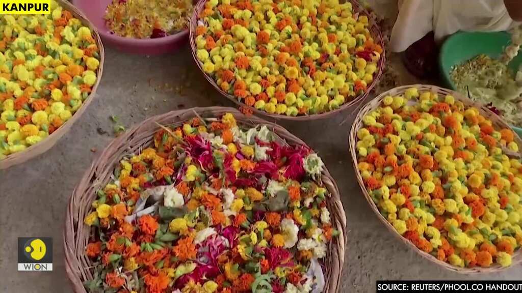 Turning floral waste into incense sticks to save the Ganges river in India
