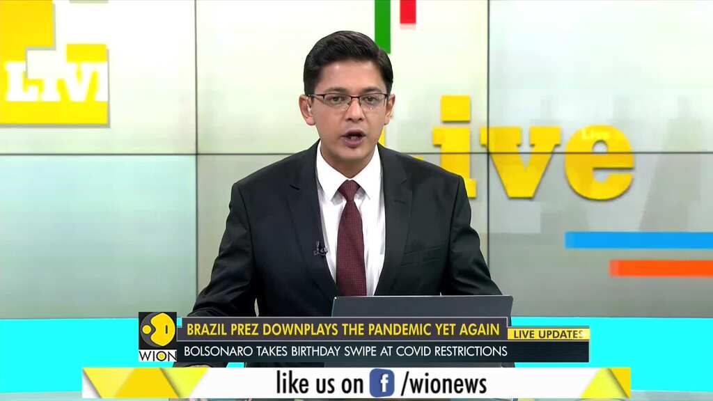 Brazil Prez Bolsonaro takes birthday swipe at COVID-19 restrictions