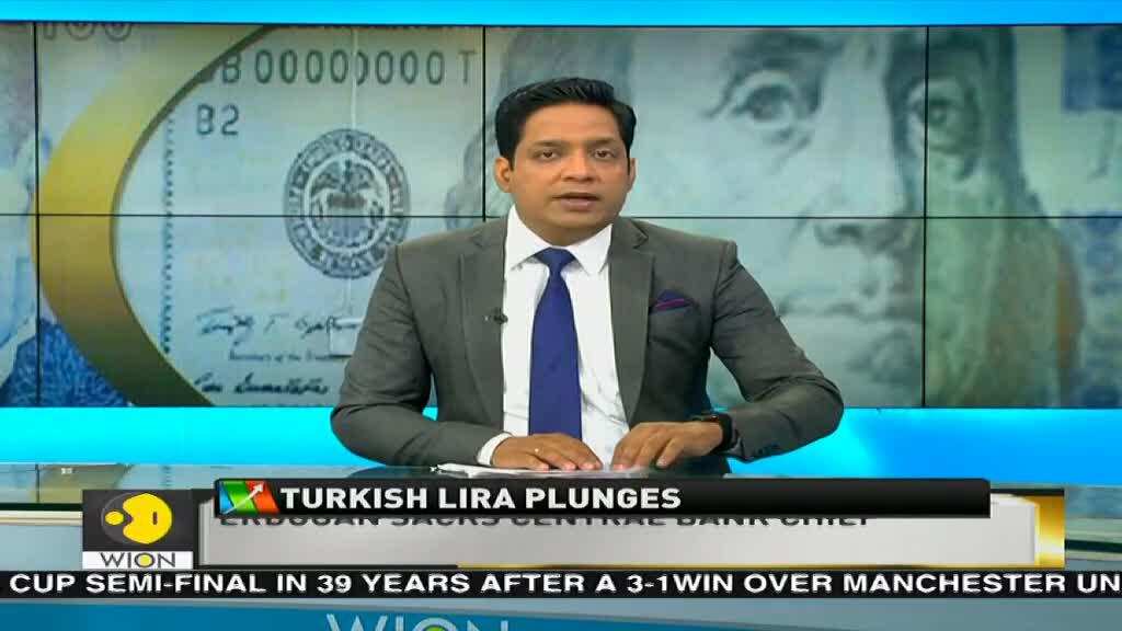 Turkish lira hit by sacking of central bank chief