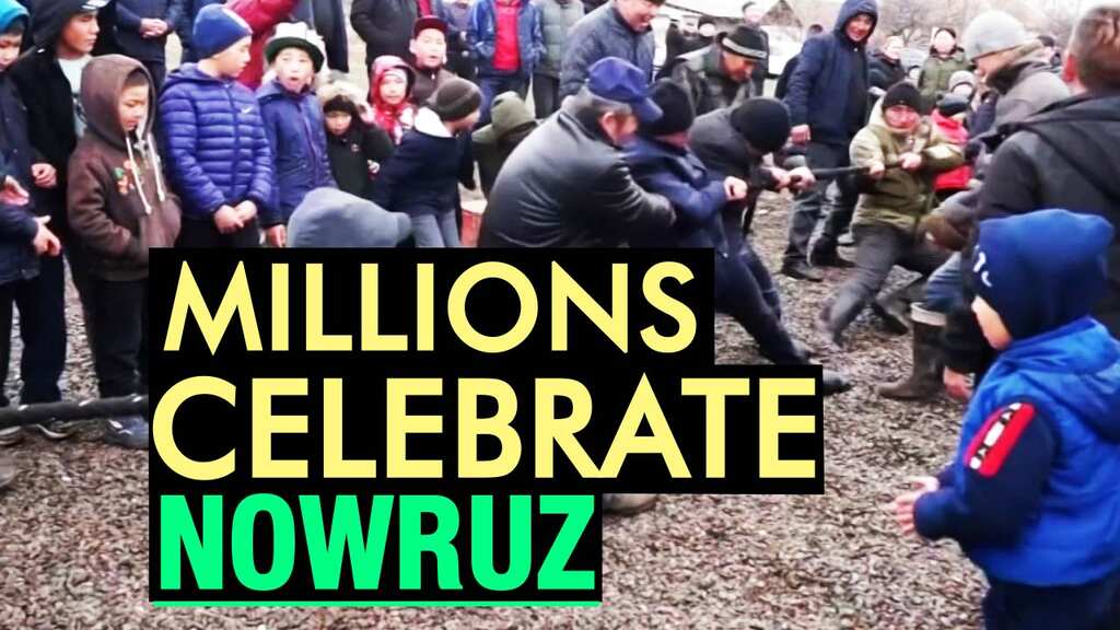 Villagers in Kyrgyzstan celebrate ancient spring festival Nowruz