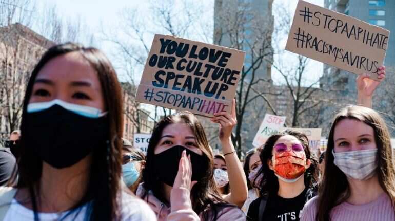 New York Police probe 'hate crime' targetting Chinese American man