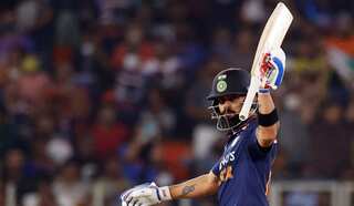 Virat Kohli becomes fastest to 10,000 international runs on home soil