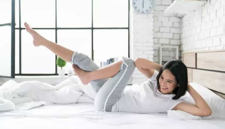 Feeling lazy? Try these exercises from the comfort of your bed