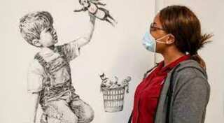 Banksy painting to raise millions for UK health service