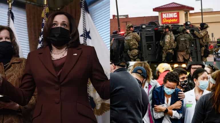 'It's absolutely tragic': US Vice President Kamala Harris condemns Colorado mass shooting 'It's absolutely tragic': US Vice President Kamala Harris condemns Colorado mass shooting