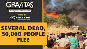 Gravitas: Massive fire sweeps through Rohingya camp