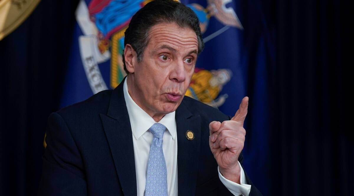 Former New York governor Andrew Cuomo charged with misdemeanour sex crime for alleged groping incident