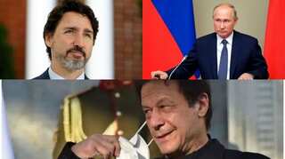 Top 10 world news today: Trudeau comments on Putin, Imran Khan breaches COVID restrictions, and more