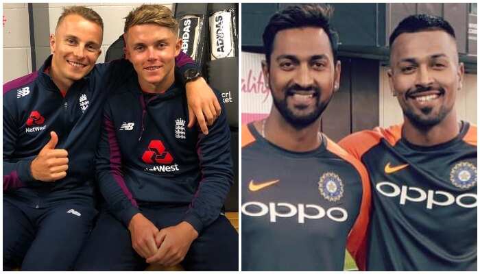 Pandya, Curran Brothers create history as they become 1st pair to bowl and bat in tandem Pandya, Curran Brothers create history as they become 1st pair to bowl and bat in tandem