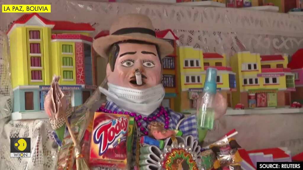 Tiny objects, big dreams of good health in Bolivian festival for Andean prosperity god