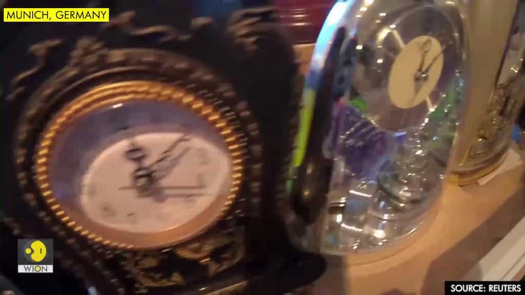 Time waits for no man! Munich man races against time to change his hundreds of clocks