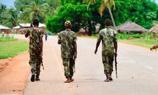 More than 180 people trapped in Mozambique hotel after insurgent attack
