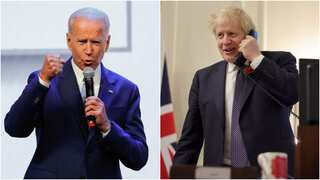 Biden says he suggested UK PM Johnson a plan to rival China's Belt and Road Initiative