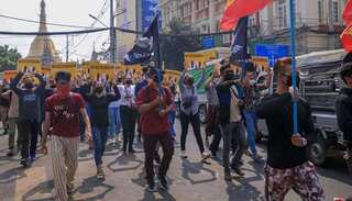 Myanmar junta blames internet blackouts on anti-coup fighters