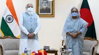 After exchanging MoUs, PM Modi hands over Covid-19 vaccines to Bangladesh  