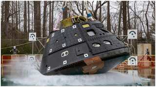 NASA begins water drop tests on Orion spacecraft