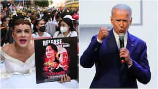 Myanmar bloodshed 'absolutely outrageous', US working on sanctions: Biden
