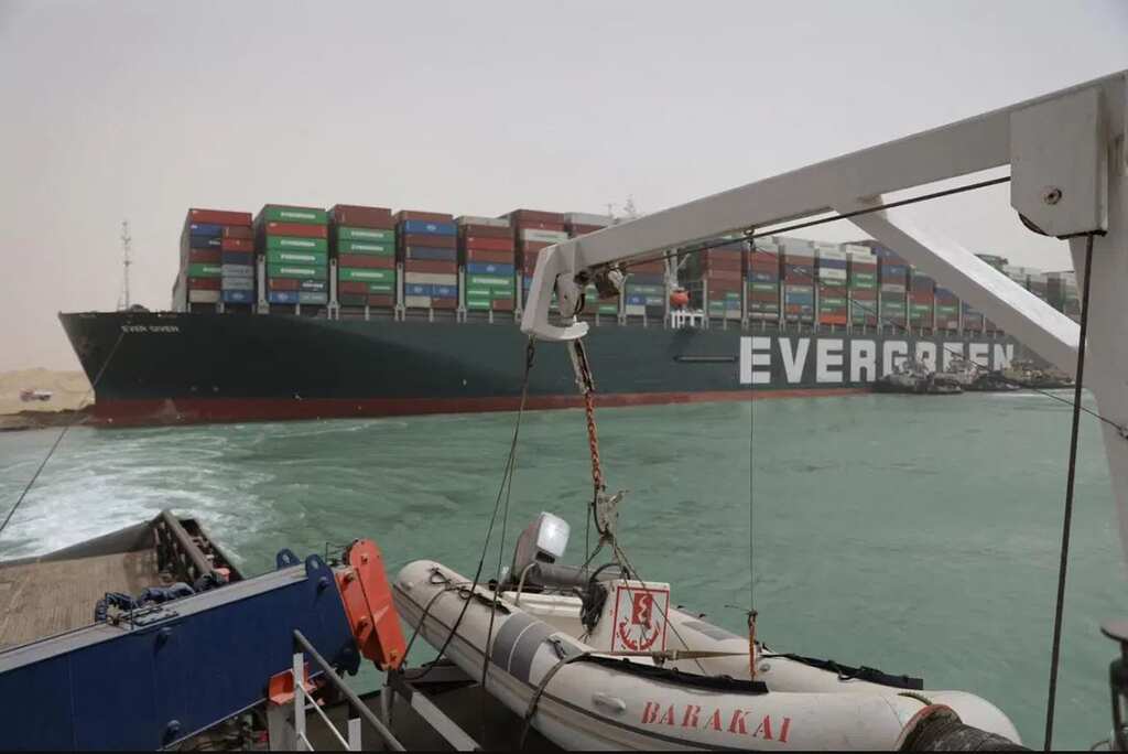 Suez canal ship stuck crisis enters sixth day, Russia offers help to Egypt
