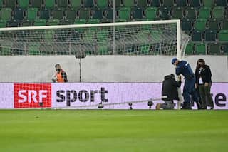 Goalposts too big! Switzerland vs Lithuania WC qualifier delayed under bizarre circumstances - watch