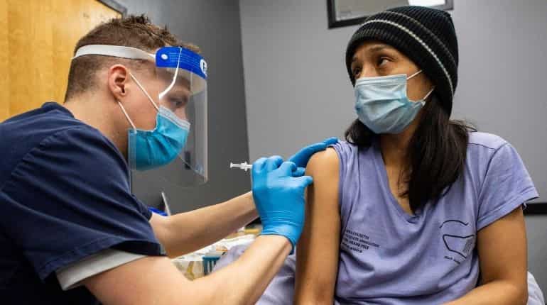 The vaccination gap among Hispanic communities reflects barriers to access