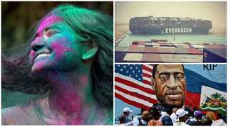 Top 10 World News: Suez ship reportedly freed, India celebrates Holi, and more