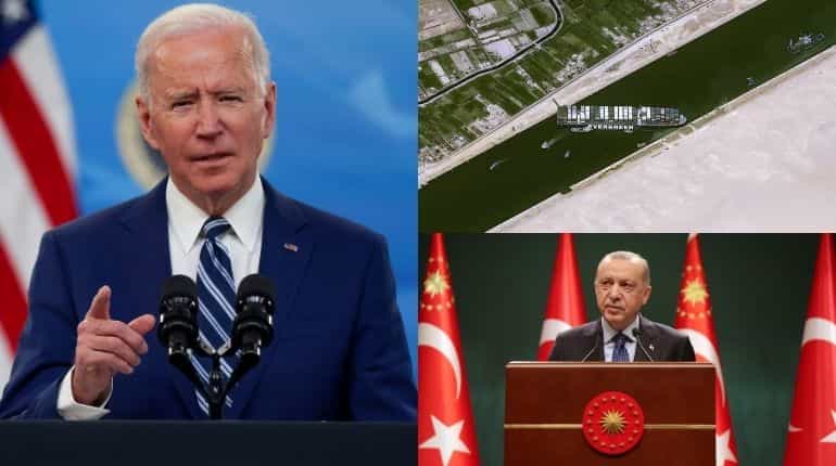 Top 10 world news today: Suez Canal blockage probe begins, Biden releases first slate of judicial nominees and more