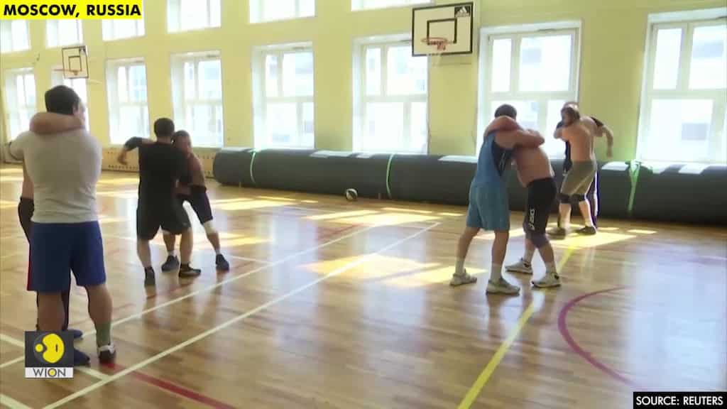Basketball, rugby and wrestling combined in new sport in Russia