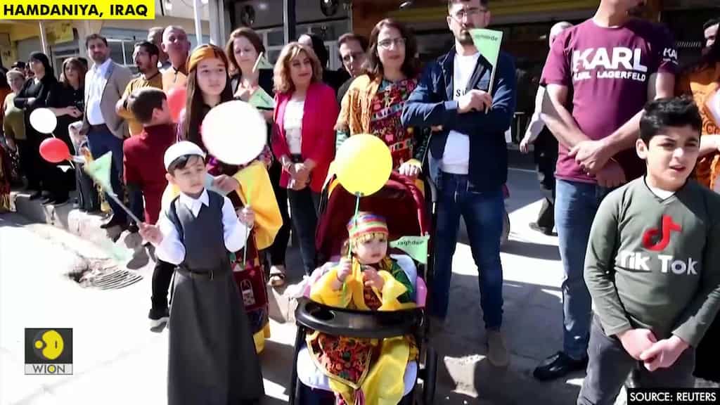 Thousands of Iraqis celebrate Palm Sunday despite COVID-19 restrictions