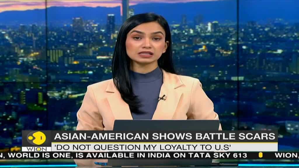 Asian American veteran shows battle scars