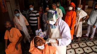 India records 170,000 new COVID-19 cases, overtakes Brazil as world's second worst-hit country