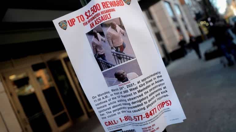 New York police arrest man over attack on Asian woman in hate crime case