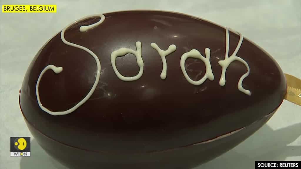 Belgian chocolatier banks on grass-flavoured pralines to lift spirits for Easter