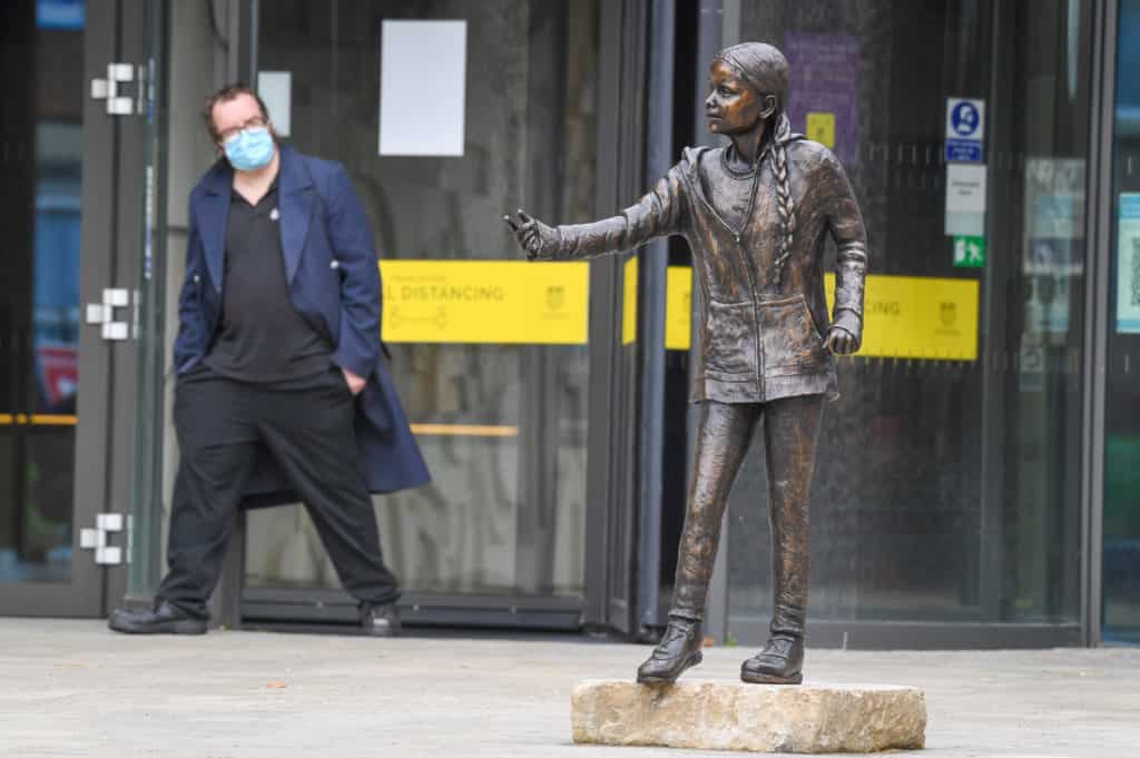 UK university unveils statue of Greta Thunberg despite public outcry