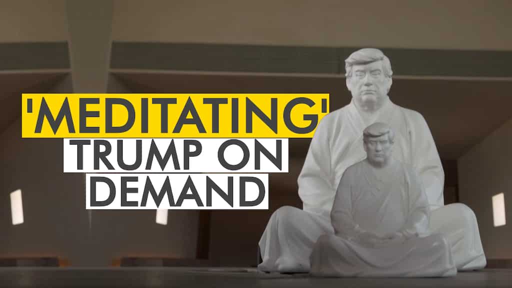 Buddhism & Donald Trump- sounds amusing? Trump's Buddha statue a hit on Chinese e-commerce website