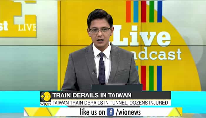 Taiwan train crash leaves 48 dead