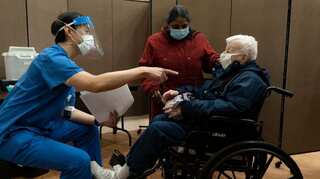 The push to vaccinate 20,000 Holocaust survivors in New York