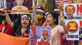 Dealing with influx from Myanmar as per laws, humanitarian consideration: India
