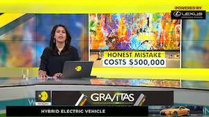 Gravitas: On cam: Couple vandalise $500,000 painting