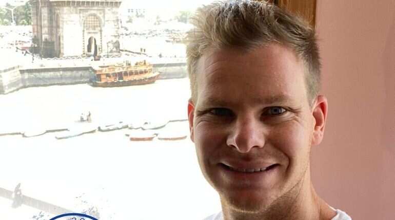 IPL 2021- Delhi Capitals' star batsman Steve Smith arrives in Mumbai IPL 2021- Delhi Capitals' star batsman Steve Smith arrives in Mumbai