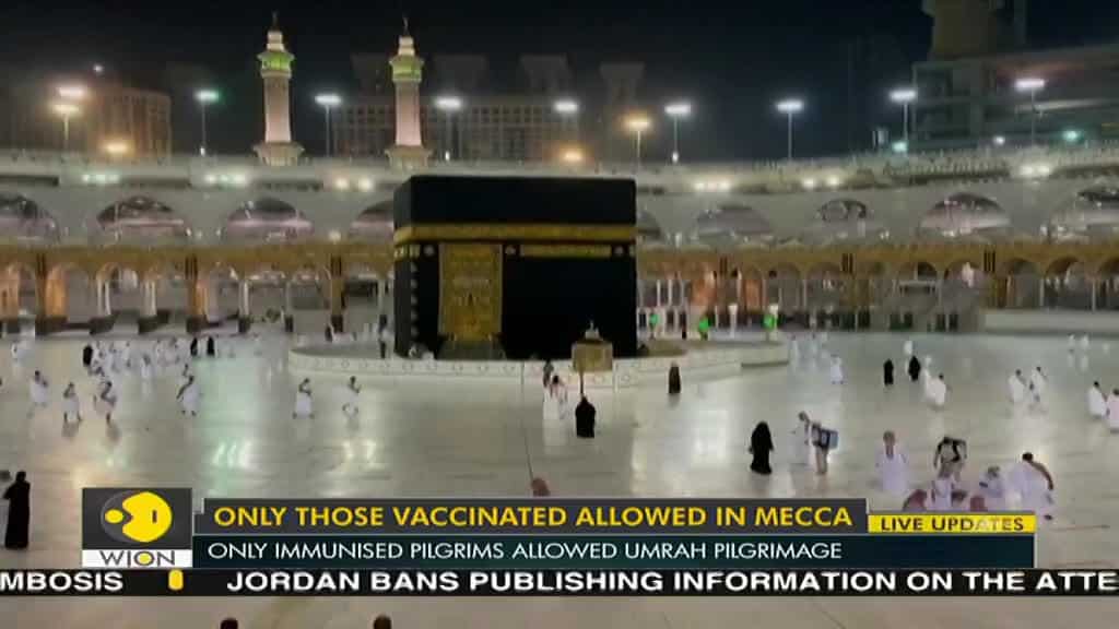 'Only vaccinated pilgrims allowed in Mecca': Saudi Arabia