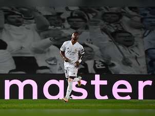 Vinicius double puts Real Madrid on top against Liverpool