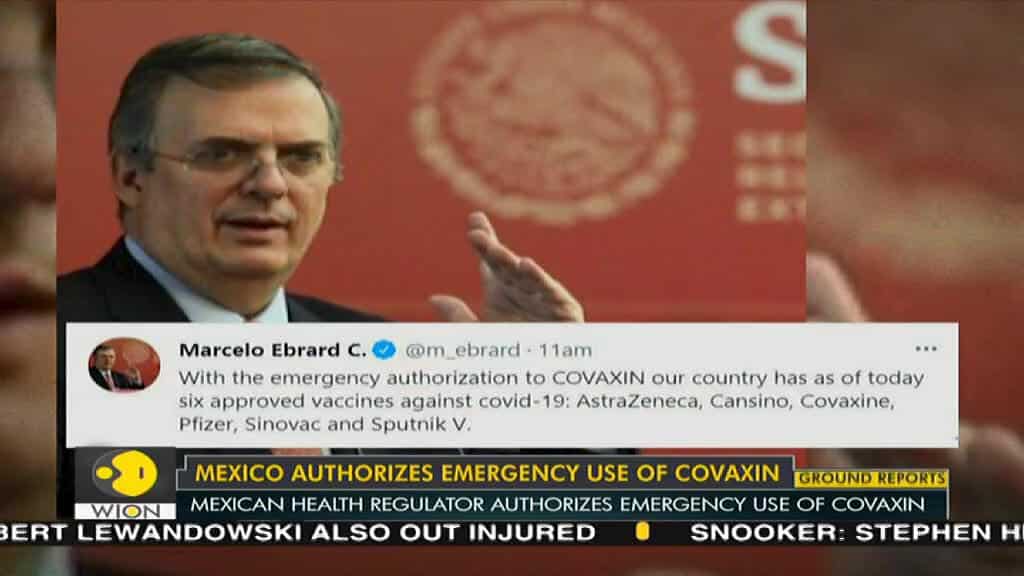 Mexico authorizes emergency use of India's Covaxin