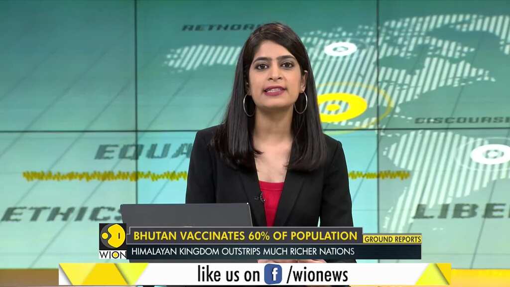 Bhutan vaccinates 60% of population in record time