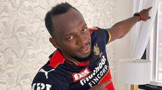 IPL 2021- Usain Bolt tweets in Royal Challengers Bangalore jersey; Virat Kohli and AB de Villiers react