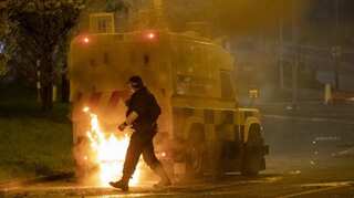 British PM condemns latest Northern Ireland violence