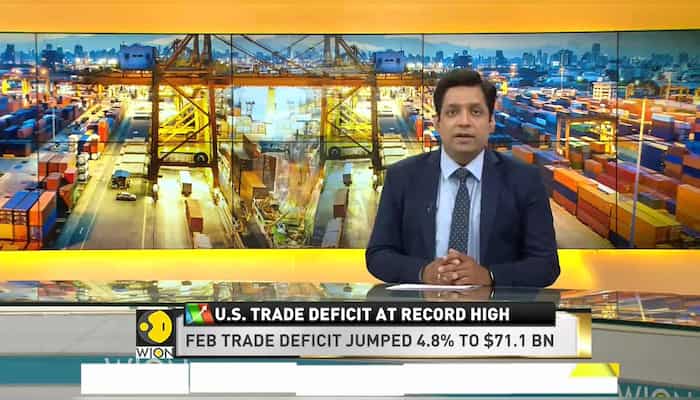 World Business Watch: US trade deficit hits record high in February
