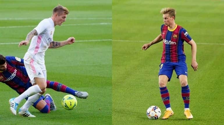 Breaking it down: El Clasico’s statistical midfield match-ups