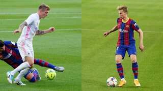 Breaking it down: El Clasico’s statistical midfield match-ups